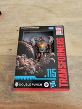 Transformers Studio Series Deluxe Class 115 Double Punch Action Figure New