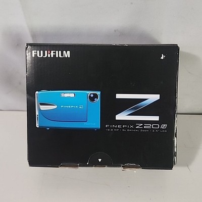 FUJIFILM FinePix Z20fd Blue 10.0MP 3x Digital Camera CIB tested