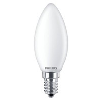 Philips Led Leuchtmittel Kerze 4,3W = 40W E14 Matt 470Lm Warmweiß 2700K