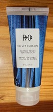 R+Co VELVET CURTAIN Cotton Touch Texture Hair...