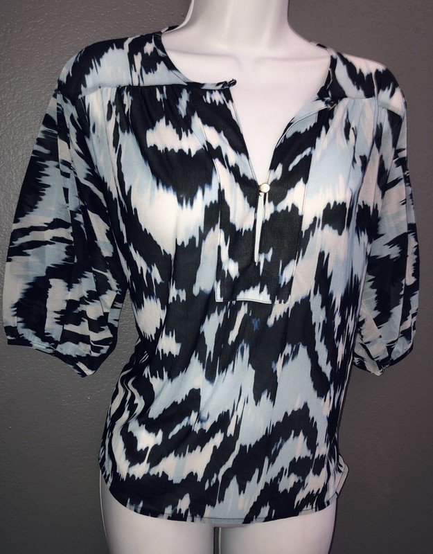 Jennifer Lopez Business Work Blouse Light-Weight Top size Women’s XS - Small
