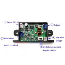 4.5W Blue Laser Diode Driver 3.8A Constant Current Output TTL/Analog Modulation