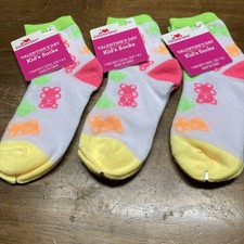 Bear Kid  s Socks Set Of 3 Pairs Size 7 - 8.5 NWT