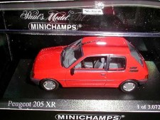 Pma 1/43 Peugeot 205Xr 1988 Red