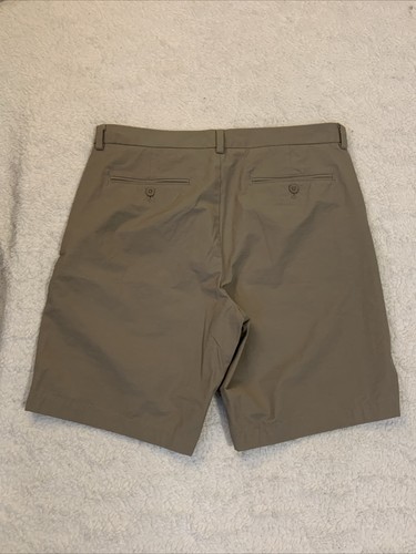 Vineyard Vines OTG Performance Shorts Mens 32 Brown Khaki 9" Inseam NWoT - Picture 5 of 6