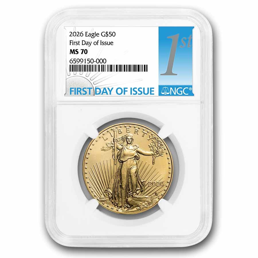 2026 1 oz American Gold Eagle MS-70 NGC (First Day of Issue) | eBay