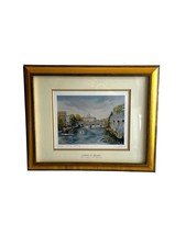 Philip Gray Framed Bridge Over Galway Scenes Of Ireland Collection Signed Print