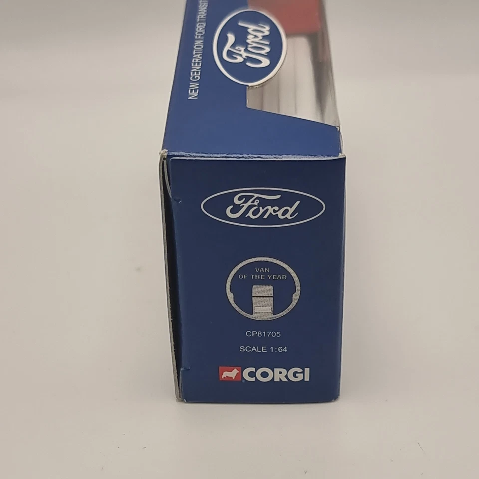 Rare Retro Corgi 1:64 Scale New Generation White Ford Transit Van Of The Year - Image 4 of 4