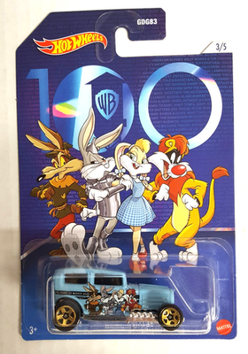 Hot Wheels WB 100 Anniversary 2021 Set of 5 Looney Tunes w/ The