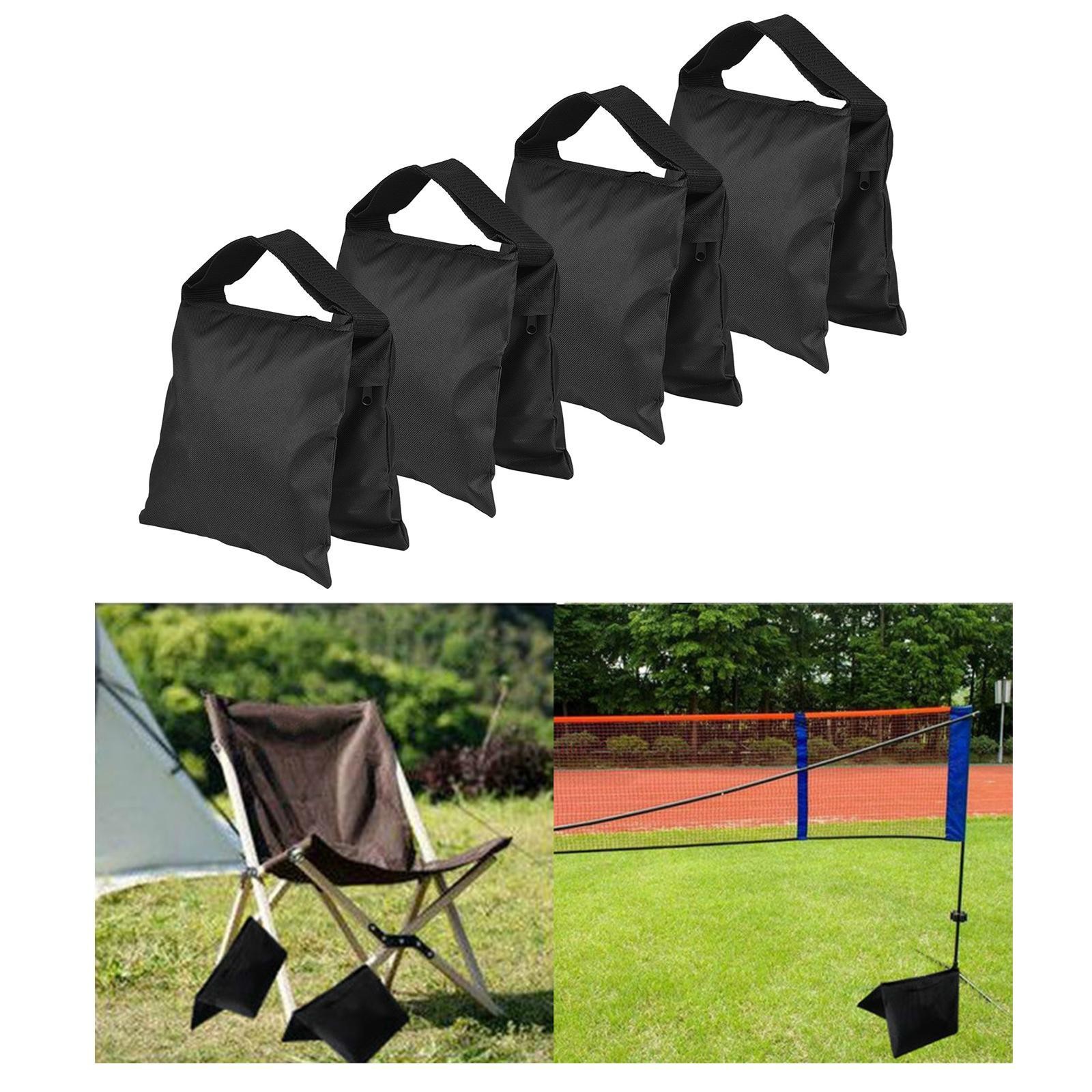 4Pcs Empty Photography Sandbag Balance Sand Bag for Backyard Outdoor Patio
