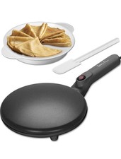 Baker’s Friend Instant Crepe Maker with Handle, Electric Crepe Maker - RRP £27