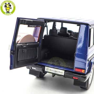 1/18 Mercedes Benz G CLASS G500 1998 SWB Autoart 76114 Blue