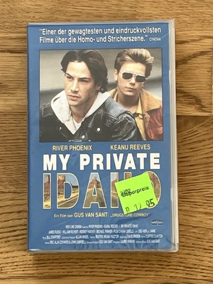 VHS Video Kassette My Private Idaho Keanu Reeves River Phoenix NEU in Folie