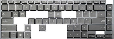 AS387 Einzelne Taste Ersatztaste für Tastatur Asus Zenbook UM5401QA 14x UX5401Z 