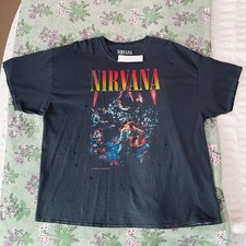 Urban Outfitters Nirvana Unplugged Oversized Graphic Band Tee