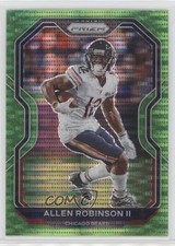 2020 Panini Prizm Neon Green Pulsar Prizm Allen Robinson II #186 fm0