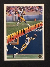 🏈 1991 Upper Deck Henry Ellard & Jim Everett #30 Dual Card ⚡🔥💎 NFL
