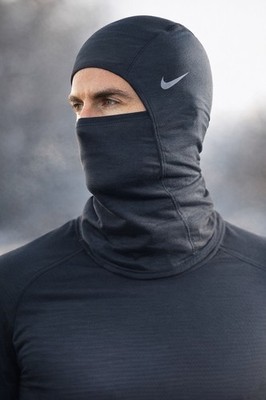 NEW IN BOX NIKE THERMA SPHERE HOOD BLACK BALACLAVA DRI-FIT  SKI MASK 
