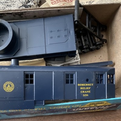Athearn HO scale Somerset Relief Crane x58 B&O Model Train Kit