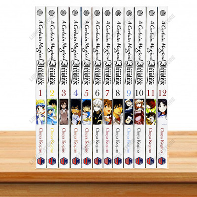 A Certain Magical Index Manga Vol. 1-12 Full Set English Version Kazuma Kamachi