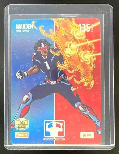 2026 Bo Jackson Battle Arena Warden Fire Logo 135 Power #Logo-339