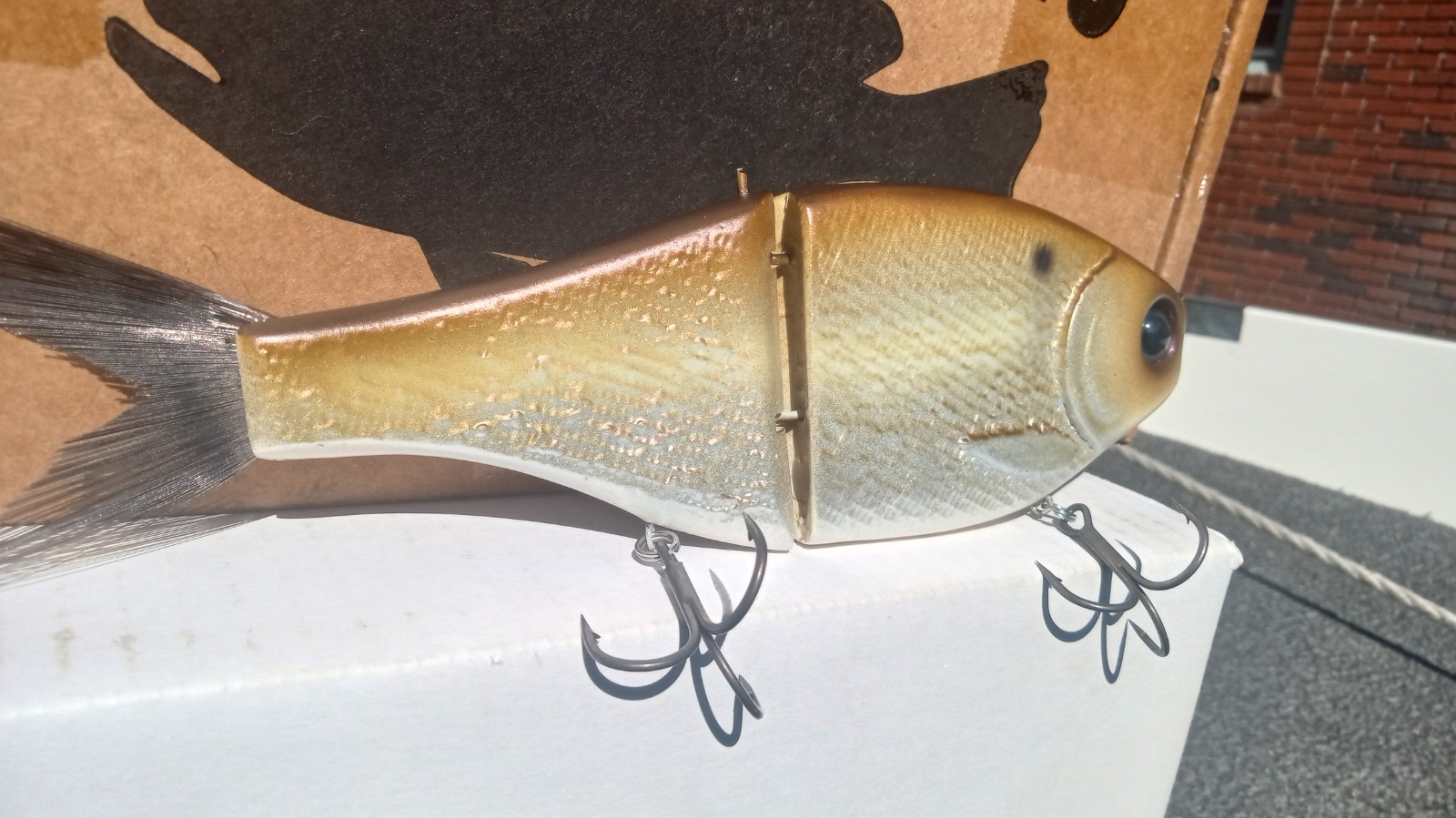 CLUTCH THE BOSS GLIDE SWIMBAIT BRAND NEW 9 " 4 OZ 🔥 clutch,kgb,etc - Image 7