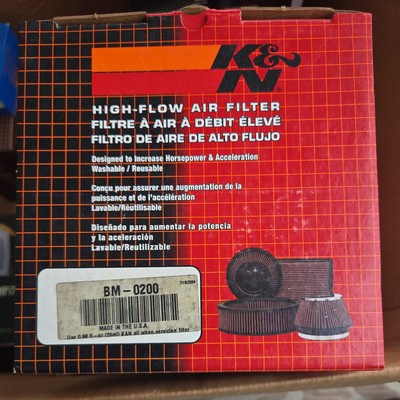 K&N R Models Replacement Air FIlter FOR 69-85 BMW