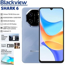 Global 5G Blackview Shark 6 AI Smartphone And...