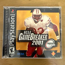989 Sports NCAA GameBreaker 2001 Sony PlayStation 1 PS1 Football E NTSC-U/C