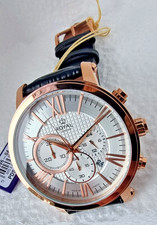 Royal London chronograph watch, rose gold tone 41496-04 RRP £179 NEW/WARRANTY