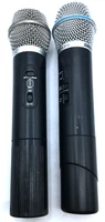 Shure Lot of 2 Handheld Mic Beta 87, 87A LX2 Trans 186.200MHz SC2-CS 180.400MHz