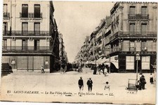 Old postcard St-NAZAIRE - La Rue Villez-Martin - Villez-Martin street (222376)