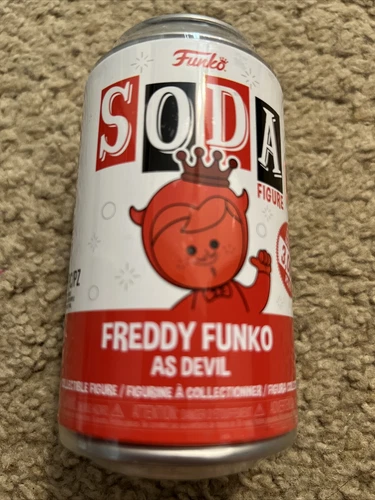 Frightmare on Fun St - SEALED SODA Freddy Funko as Devil (Red) GLOW LE3000 NYCC