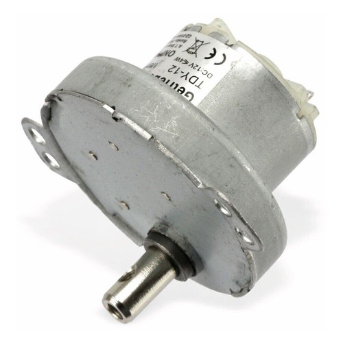 Motor de transmisión 12V CC de ciclo lento motor modelismo carrusel torniquete 1-80RPM - Imagen 7 de 22