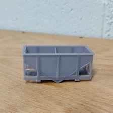 HOn30 Scale 14ft 1-BAY HOPPER CAR shell. No trucks/couplers. RESIN 3D Print NEW!