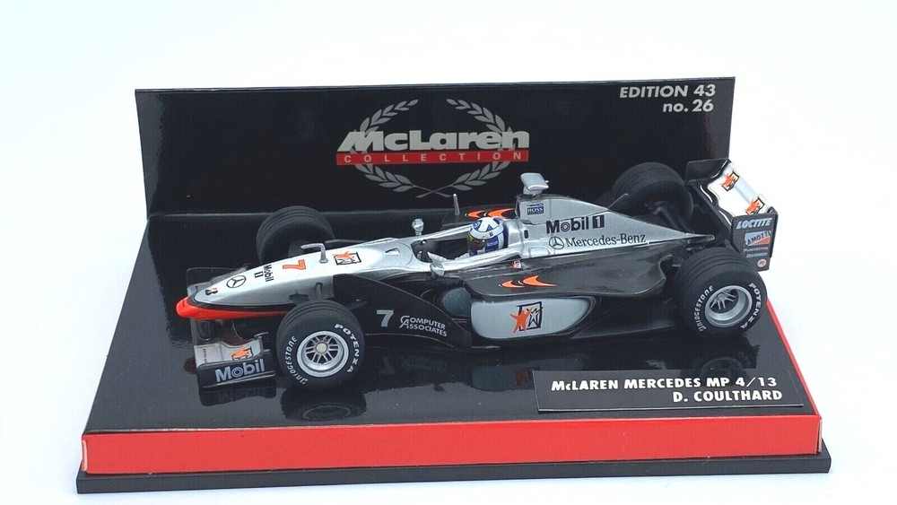 McLaren Mercedes MP 4/13, 1998, 1:43 Scale Diecast Model, 530984307,Coulthard #7