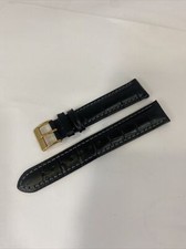 18mm Genuine Leather Black Strap New! Offers ...