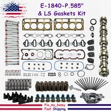 Sloppy Mechanics Stage 2 Cam .585 Lifters Pushrods For Ls1 4.8 5.3 5.7 6.0 6.2l