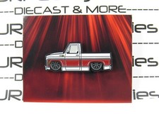 SURPLUSgoodies Exclusive SILVERADO C10 SQUAREBODY w/Cowl Hood Hat Lapel Pin R.19