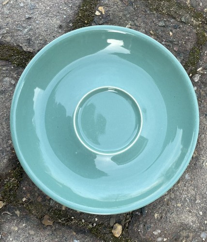 Denby Steingut - Manor Green - Teetasse und Untertasse + 2 Ersatzuntertassen - Bild 6 von 7