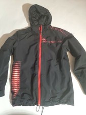 Spyder Winter Weight Size L 14-16 Youth Jacket Black Double Zip