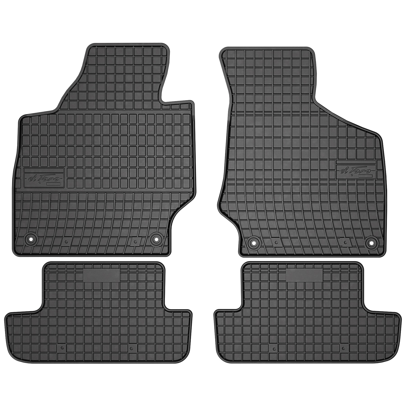 Tapis de sol Frogum El Toro en caoutchouc pour Audi TT 2006-2014 idéal par temps de pluie