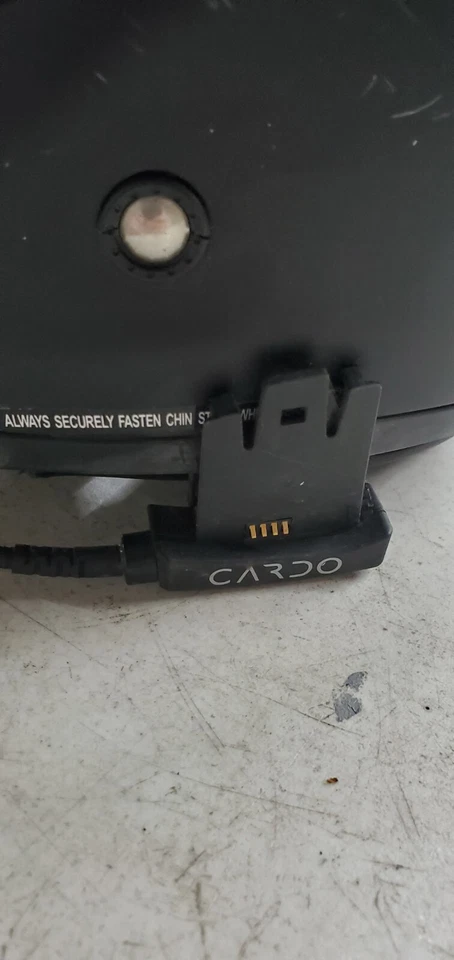 Scorpion Helmet. Size M, 7  1/8 to 7  1/4.Pre owned.Slight wear. With microphone - Image 3 of 4