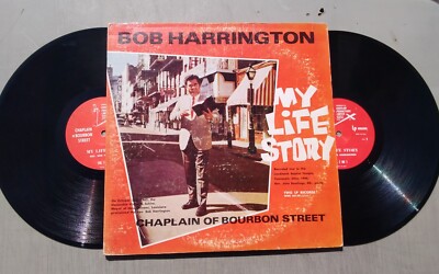 Rev. Bob Harrington 33rpm LP Vinyl 12-inch World Wide Records #WWR467 My Life...