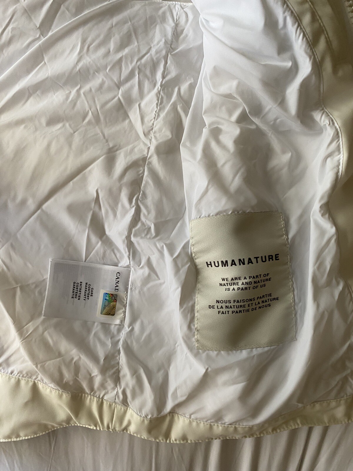 CANADA GOOSE Garson Vest Humanature Mens XL extra Large White Authentic NWT image 10