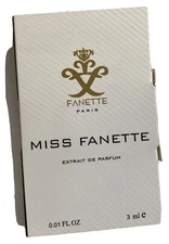 Fanette Miss Fanette 0.01 oz 3 ml Extrait De Parfum Spray Mini/Travel Sample
