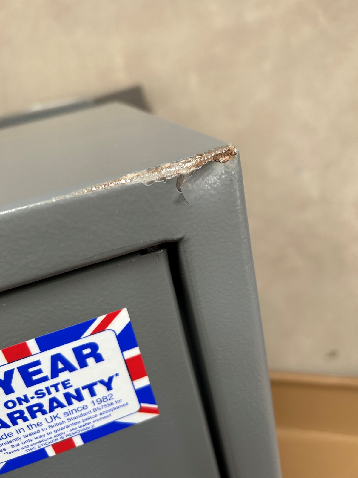 Brattonsound RL7+ Sentinel Plus 7 Rifle Safe Lock Top Minor Damage 12