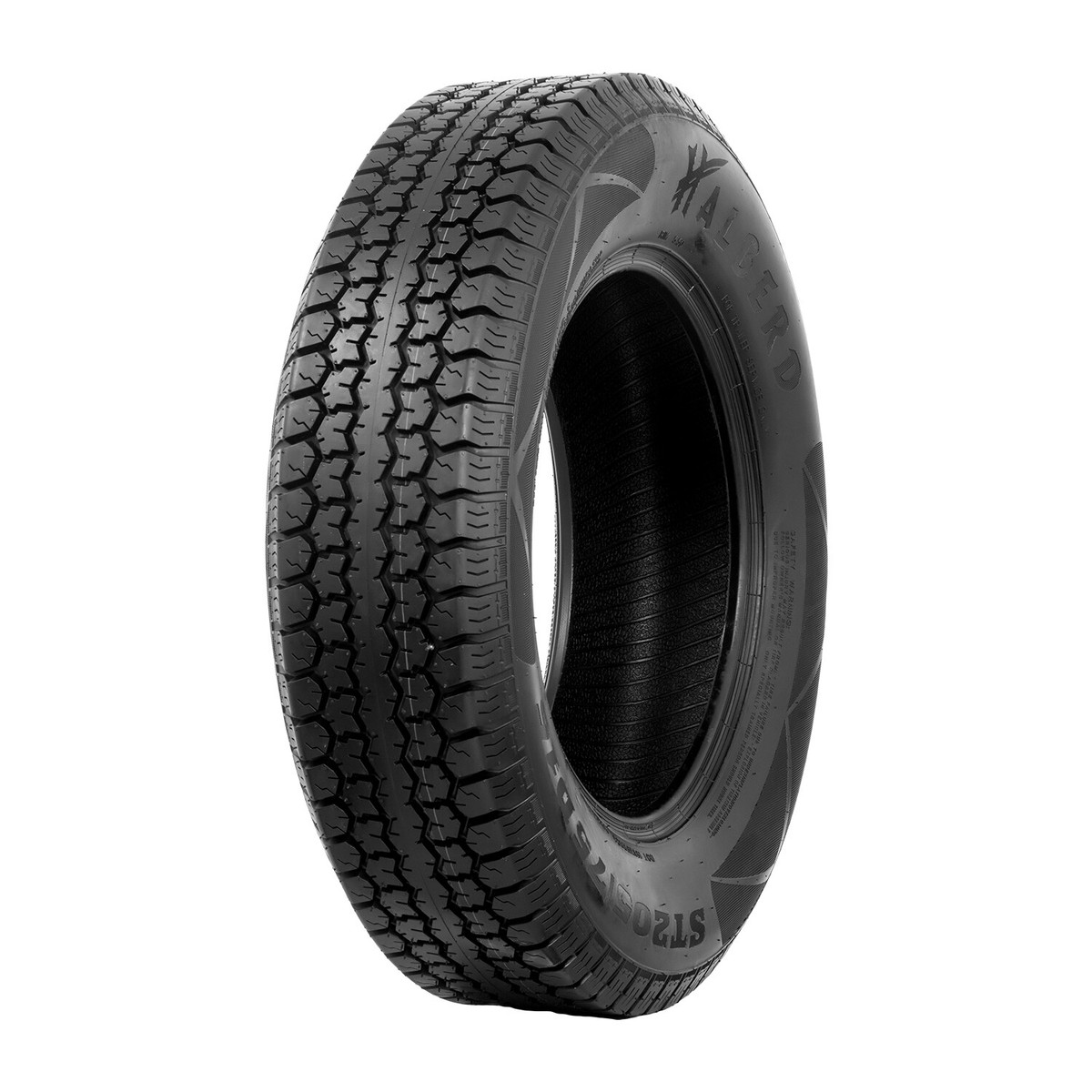 205/75D15 Bias Ply Boat Trailer Tire - Load Range C, 6PR, 50 PSI Max, Heavy Duty