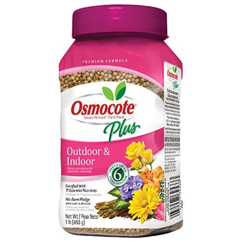 NEW Osmocote Plus Outdoor &amp;amp;amp; Indoor Smart-Release Plant Food &amp;amp;amp; Fertilizer 1 Lb