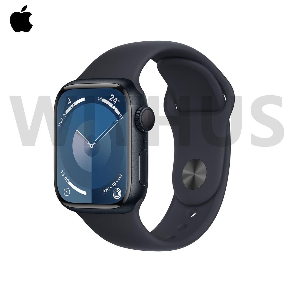 Apple Watch Series 9 GPS 45mm Aluminum Case Sport Band Smartwatch 